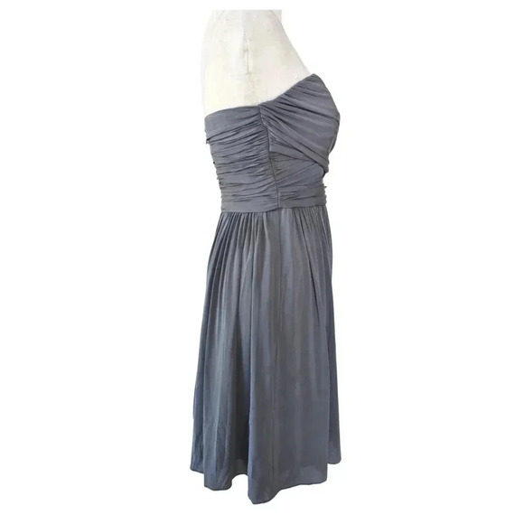 J. CREW NWT Arabelle Liquid Jersey Strapless Dress Size 8 - Picture 6 of 10